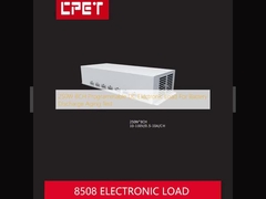 250W 8CH carga electrónica de corriente continua programable para prueba de envejecimiento de descarga de la batería