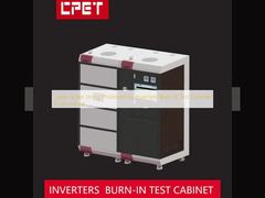 Inversores fotovoltaicos de cadena a gran escala quemados en el gabinete de pruebas personalizado