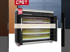 Prueba de quema del banco de alimentación de diseño personalizado de la fuente de alimentación de televisión quemado en la cámara de prueba