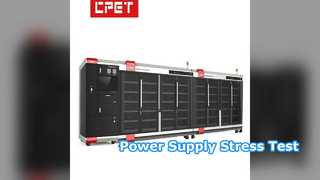 Prueba de quemado de la fuente de alimentación en la cámara