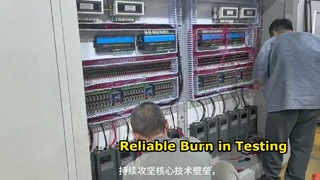 Sistema de prueba de quemado