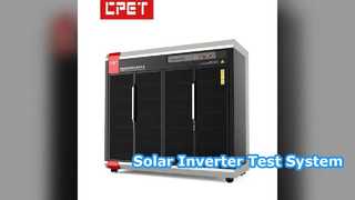 Sistema de prueba de quemado del inversor solar