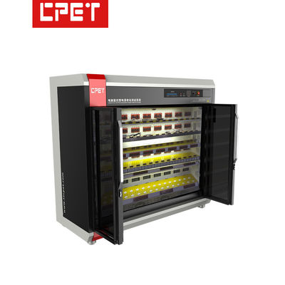 Sistema de prueba de envejecimiento de carga de 192 canales de 300W de un solo canal con gabinete de prueba de tensión de carga de 3-60V